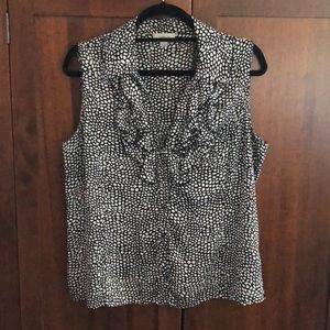 Sleeveless Tahari Blouse
